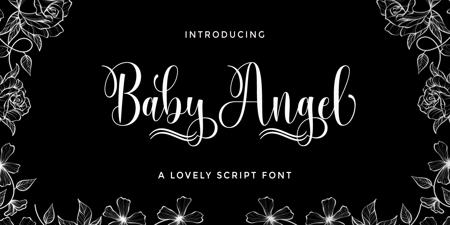 Example font Baby Angel #1